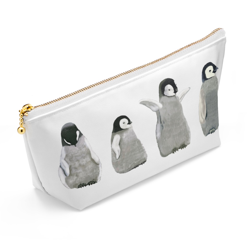 モフモフ赤ちゃんペンギン-04、ポーチ