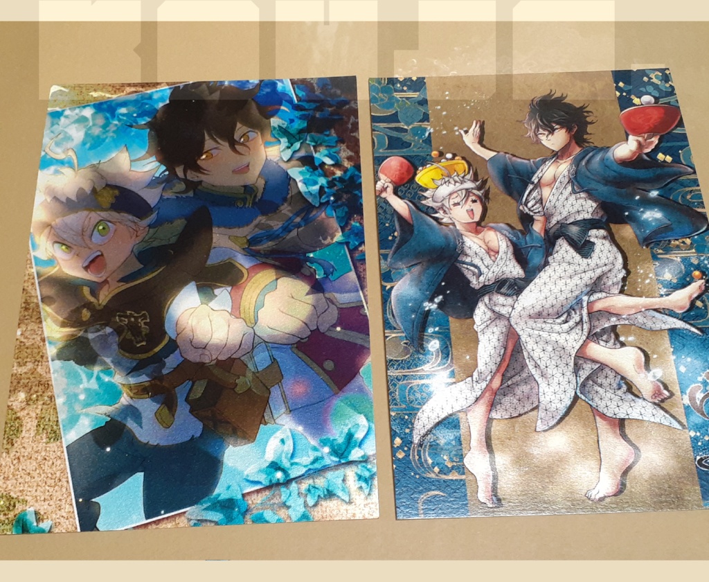 BC_ユノとアスタ_ポストカード【4種セット※】