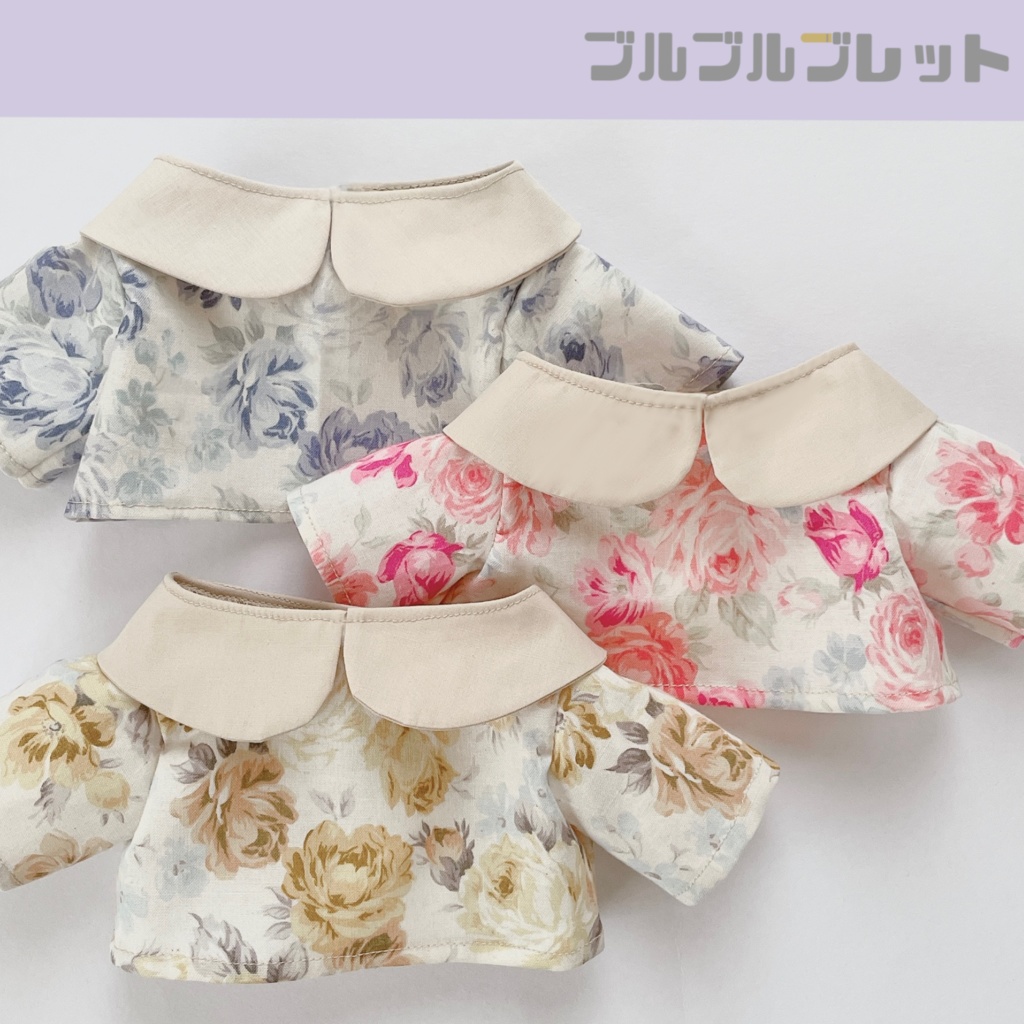 セピアに咲いたテデのシャツ