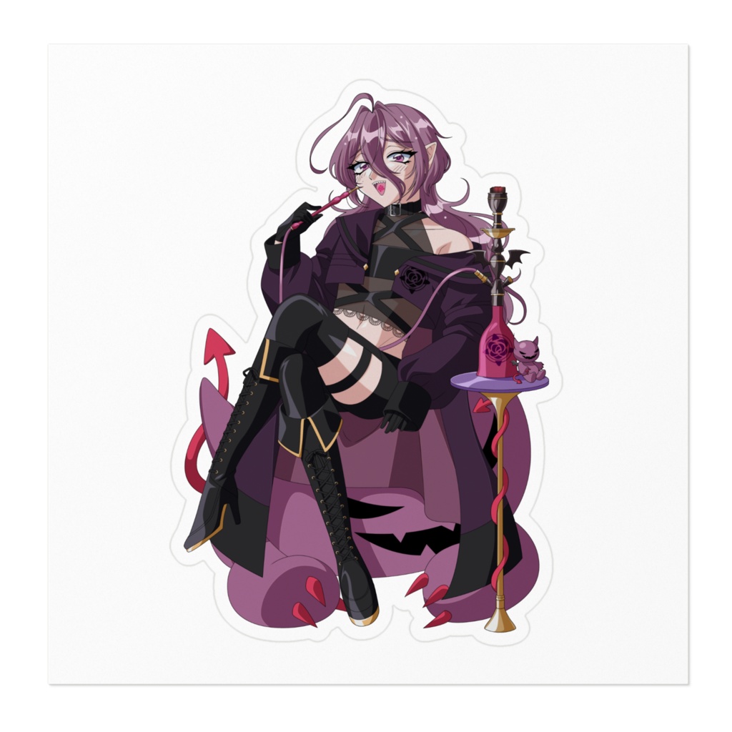 【周年記念】チルしよステッカー【ノ薔薇】