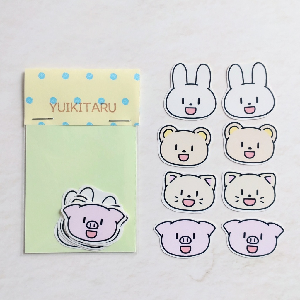 フレークシール 8枚入り