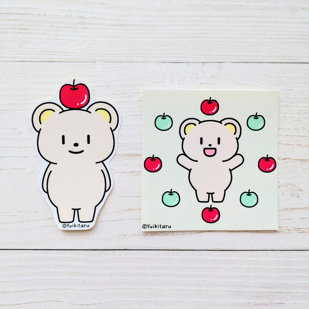 クマさん シールセット