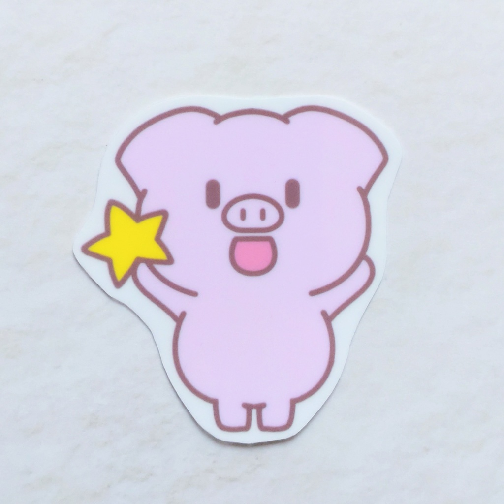 【NEW】ステッカー(中)(耐水・耐光)