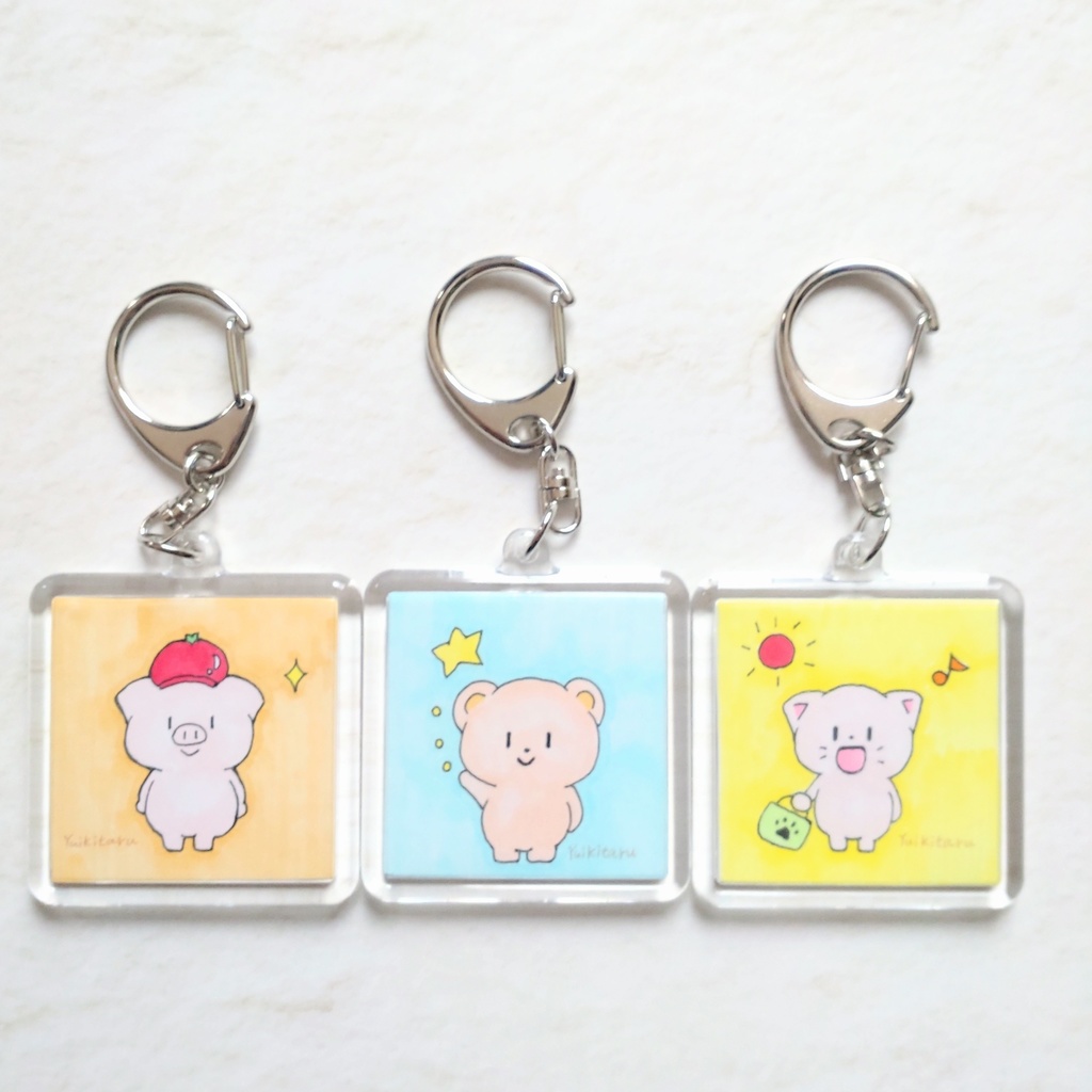 【NEW】ミニ原画 アクリルキーホルダー