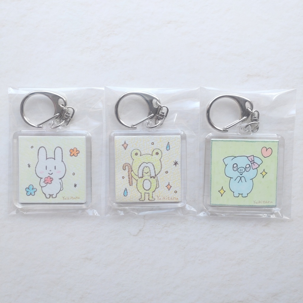 ミニ原画 アクリルキーホルダー