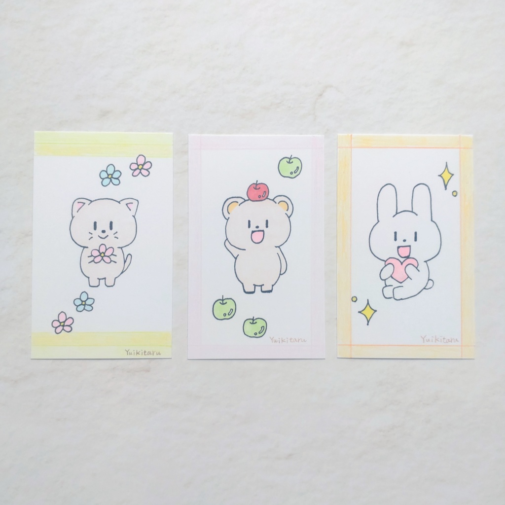 【NEW】名刺サイズ原画 NO.4〜6