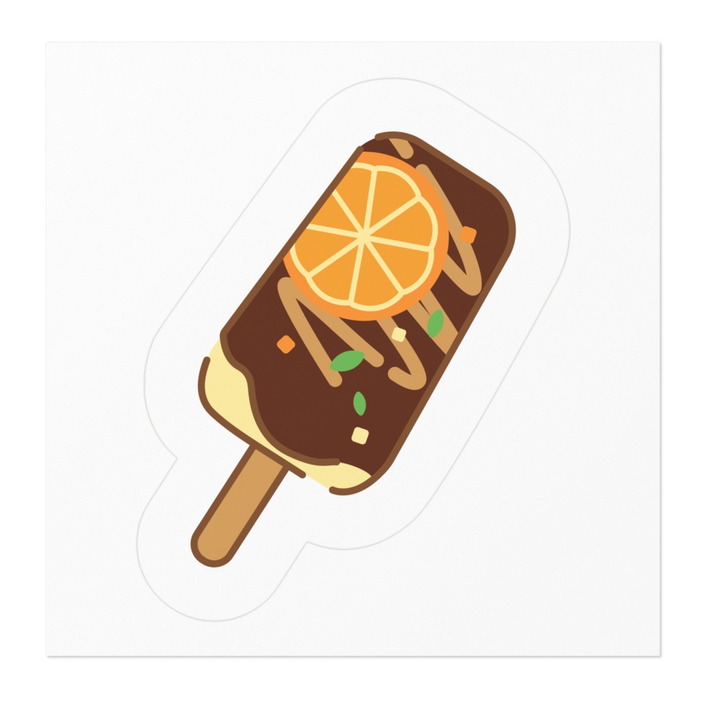 ちょっといいチョコバーステッカー