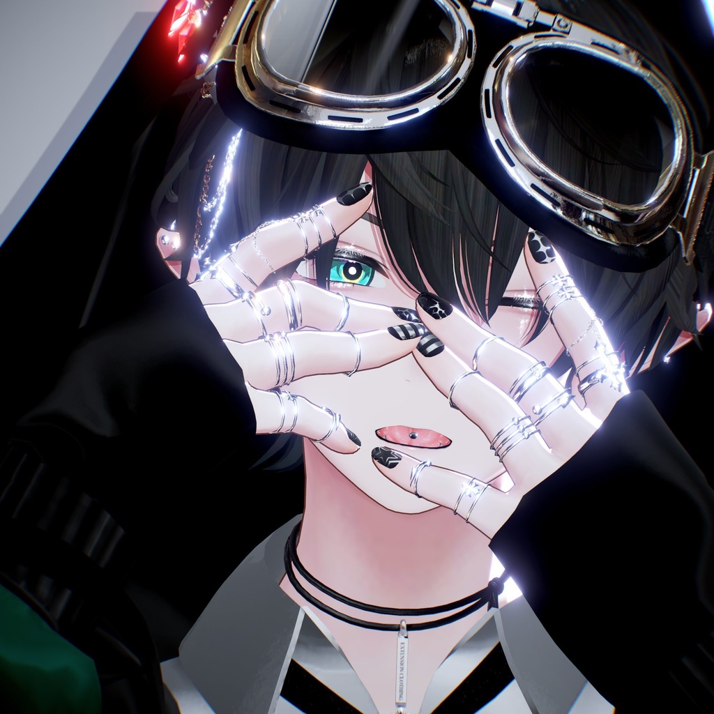 【FREE】Original Sin Nails【狛乃+シンプルジェルネイル】