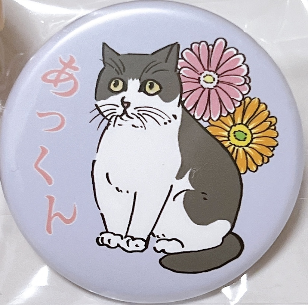 あっくん缶バッジ