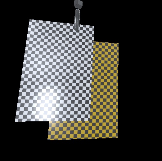 【3Dアクセサリー】カードイヤリング(VRChat想定)