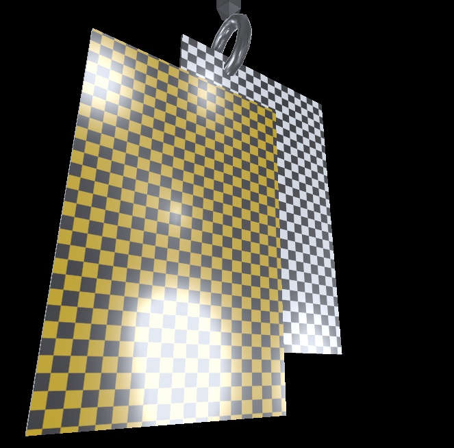 【3Dアクセサリー】カードイヤリング(VRChat想定)