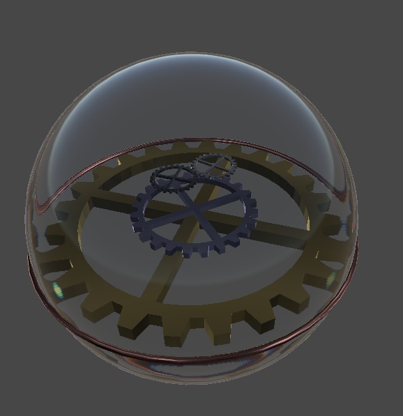 【3Dモデル】Crystal Gear(VRChat想定)