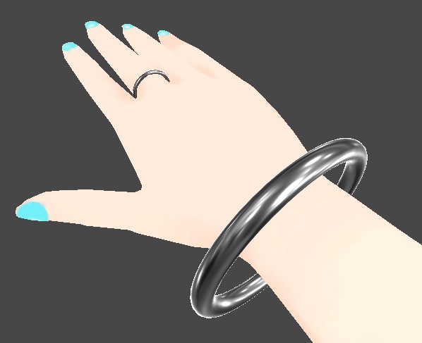 【VRChat想定】2-Way Ring