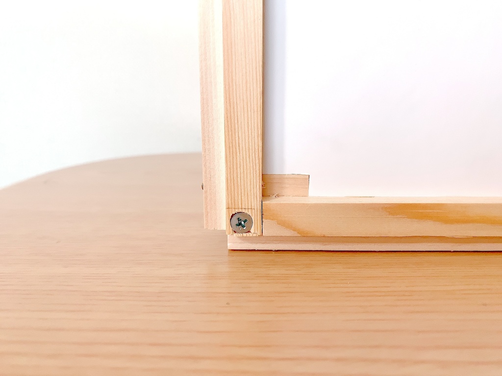 木製背景セットの組み立て方について