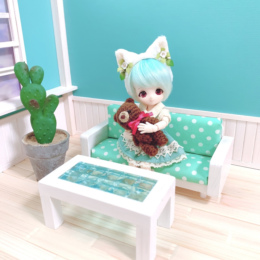 【オビツ11】木製背景セット【ねんどろいどどーる】