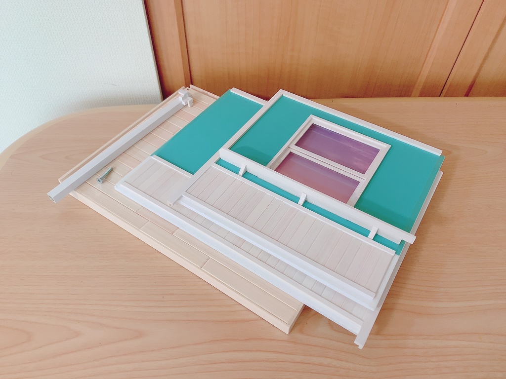 【オビツ11】木製背景セット【ねんどろいどどーる】