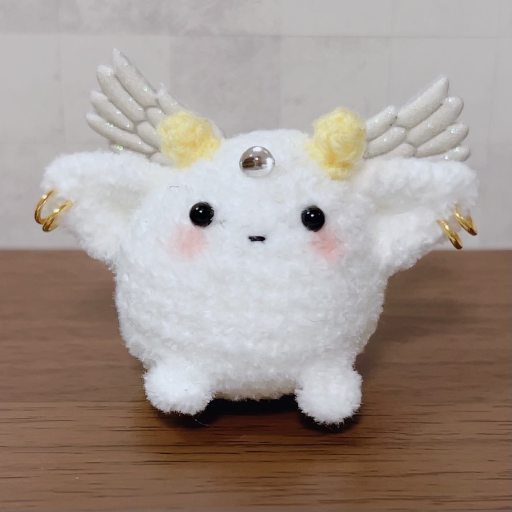 もっちりモンスターのあみぐるみ