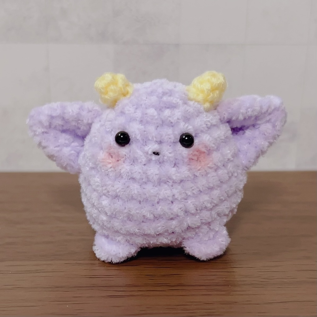 もっちりモンスターのあみぐるみ