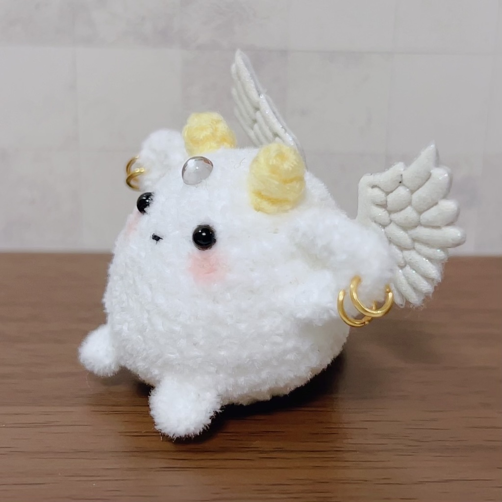 もっちりモンスターのあみぐるみ