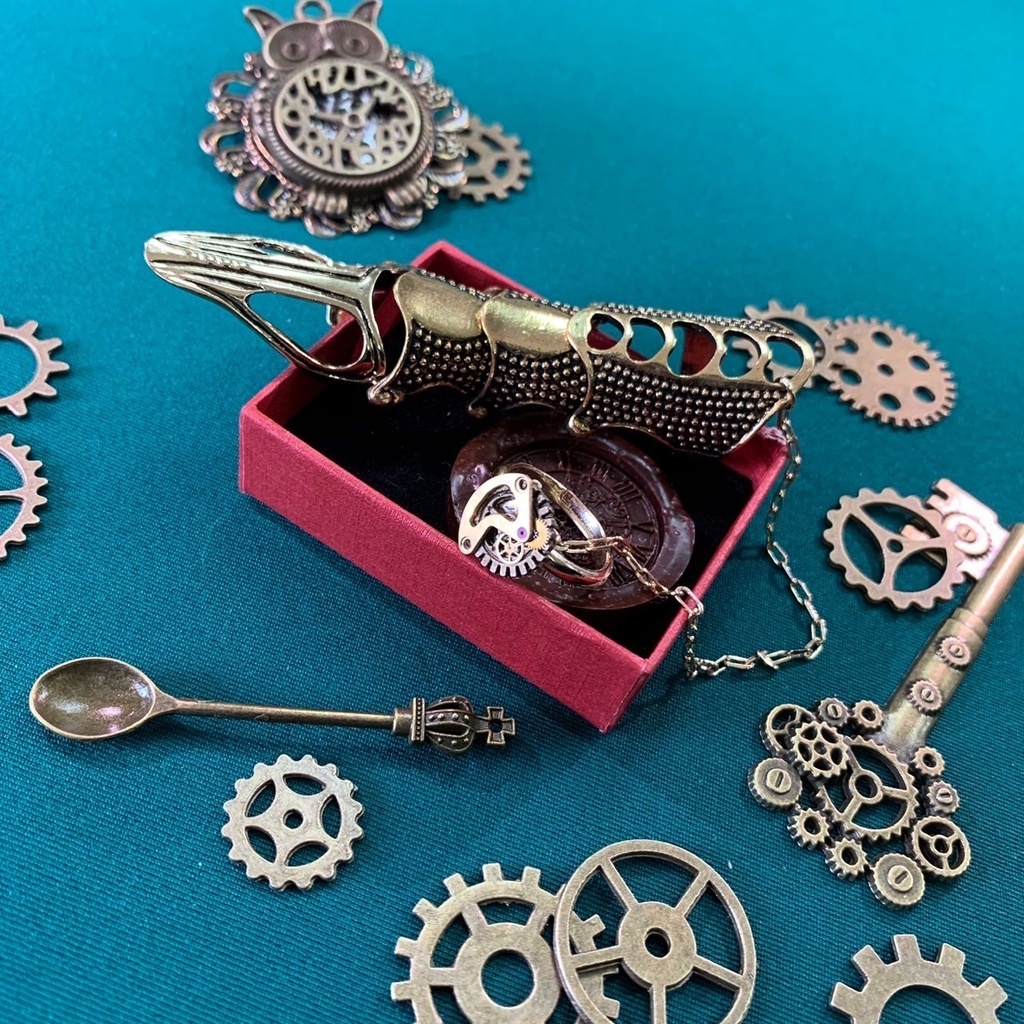 スチームパンク指輪＋アーマーリング