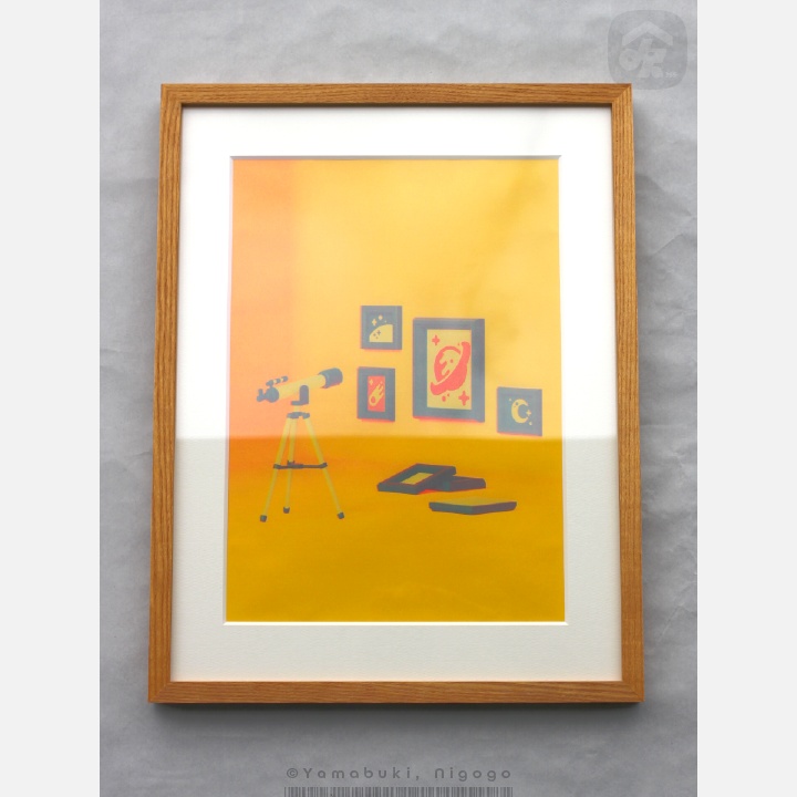 リソグラフプリント『証明』