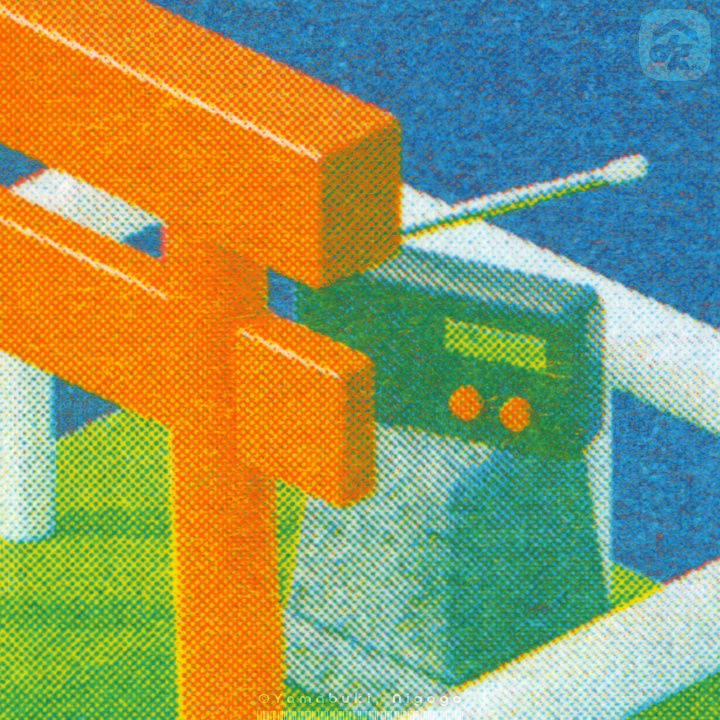 リソグラフプリント『浮かぶサンクチュアリ』