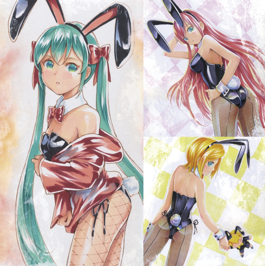 ボーカロイド×バニーガール イラスト集「うさぎの国」