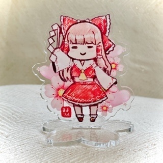 アクリススタンド「ちび霊夢&ちび魔理沙」2個セット