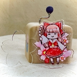 アクリススタンド「ちび霊夢&ちび魔理沙」2個セット