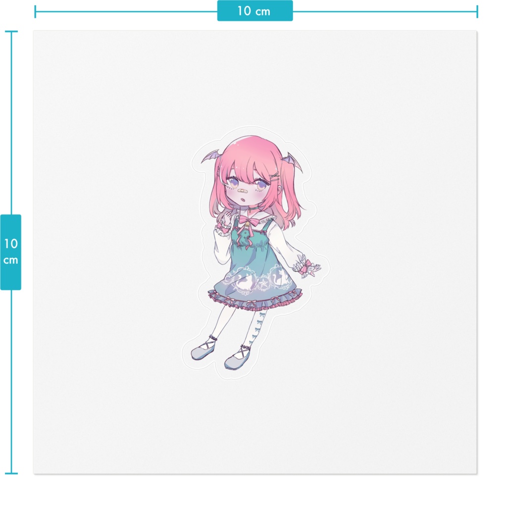 べいびーめんたる ステッカー 体感50mm