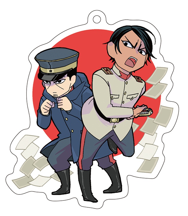 【勇・尾】【鯉・月】アクリルキーホルダー【勇・尾】【鯉・月】アクリルキーホルダー