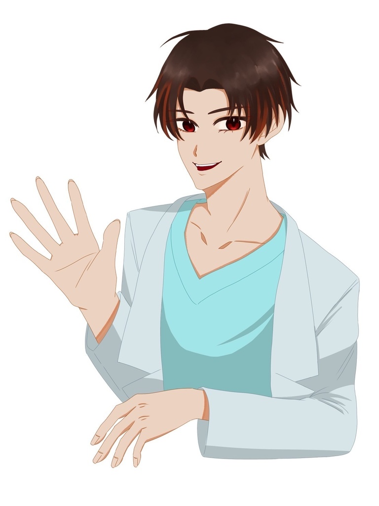 新クトゥルフ神話TRPG/融解 表紙/立ち絵