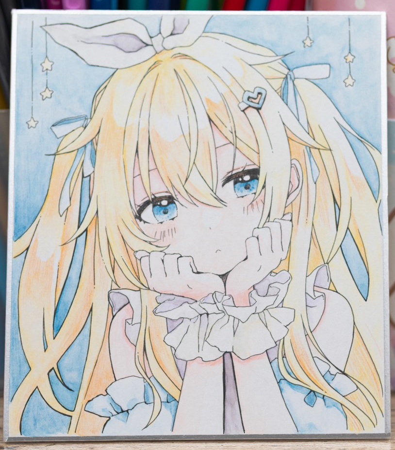 さぶろうちゃんアナログ色紙