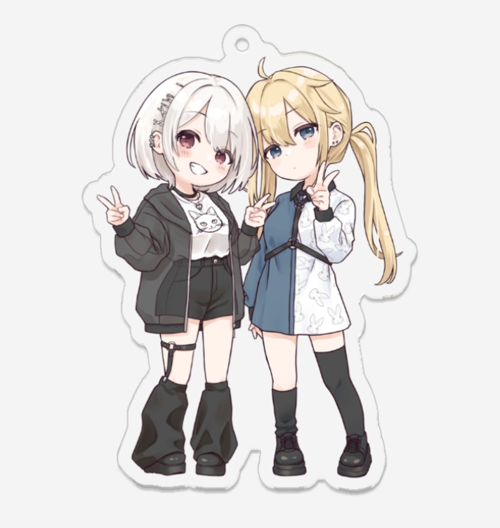 さぶろうちゃん＆ごろうちゃんアクキー