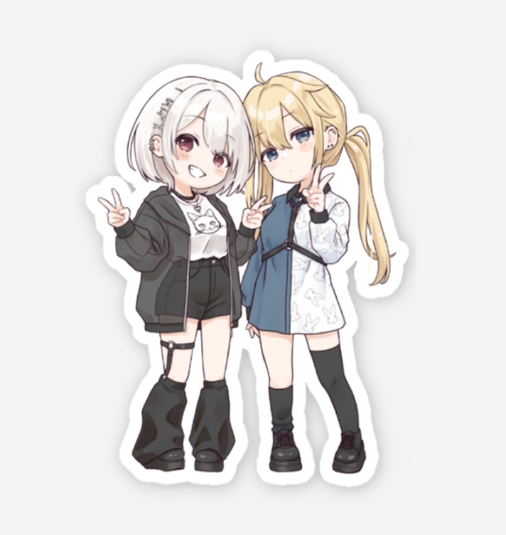 さぶろうちゃん＆ごろうちゃんステッカー