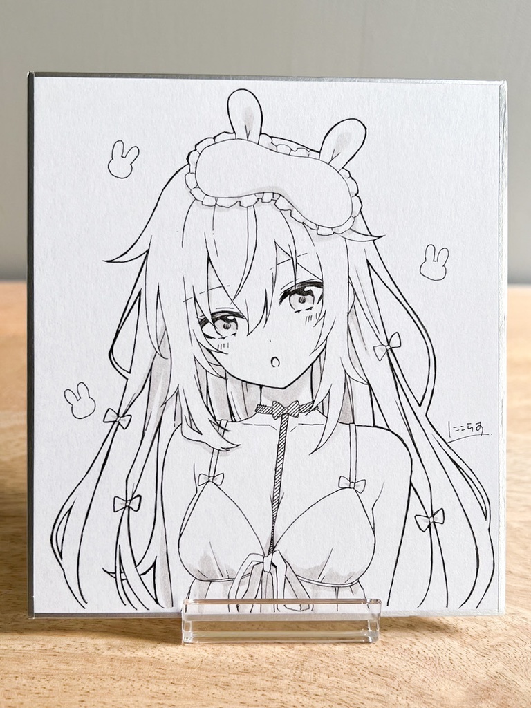 さぶろうちゃん（うさぎ）色紙