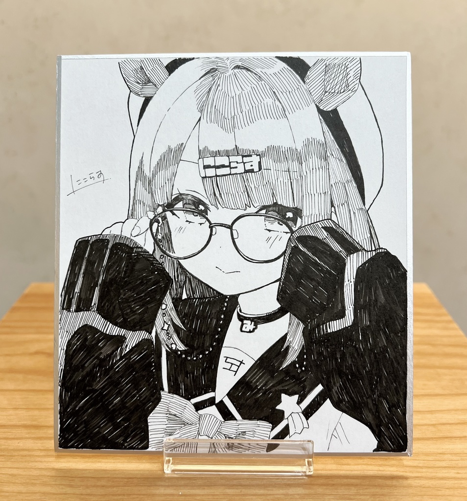 らすみちゃんアナログ色紙A
