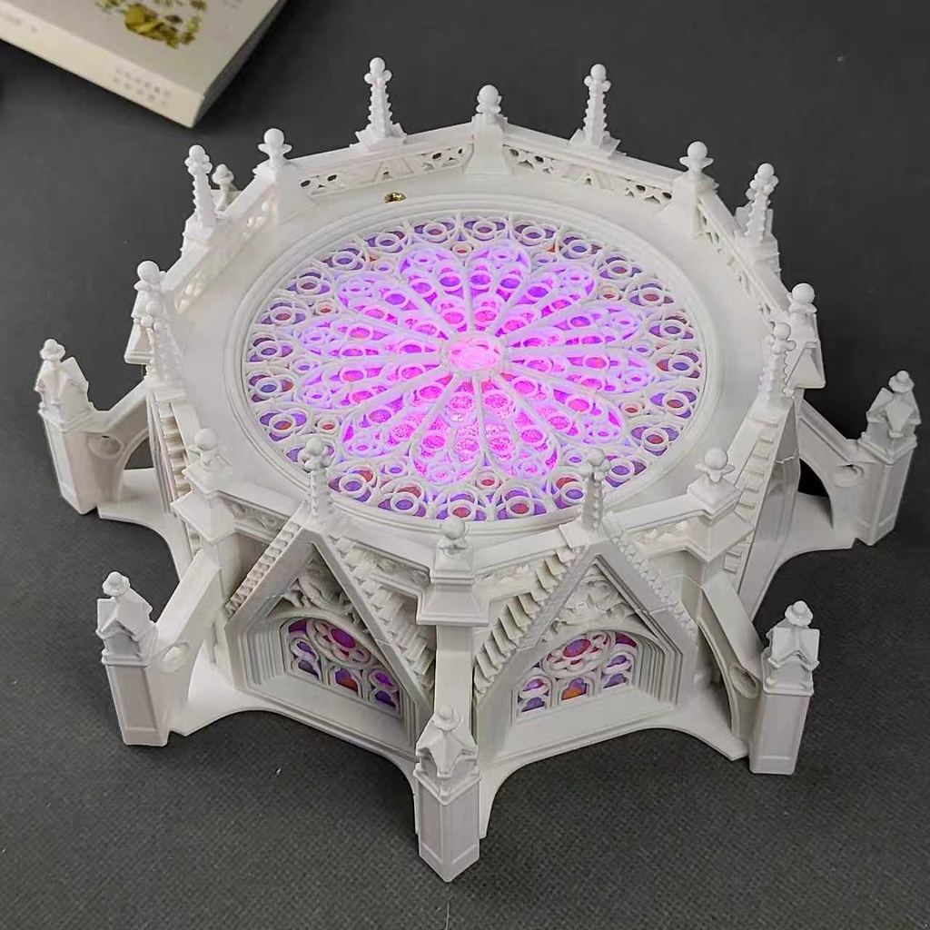 【浮光シリーズ】【白】BJDドール用スタンド（1/4・1/6サイズ対応）