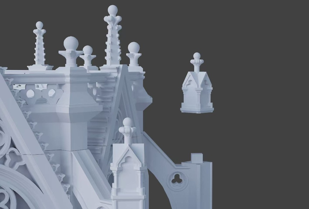 【浮光シリーズ】【大理石調】BJDドール用スタンド(1/4・1/6サイズ対応)