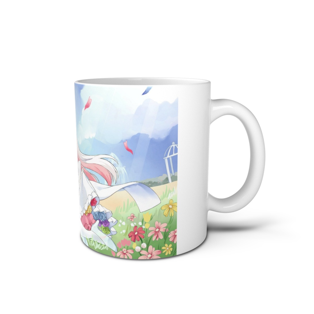 幸花ゆい誕生日イラストマグカップ