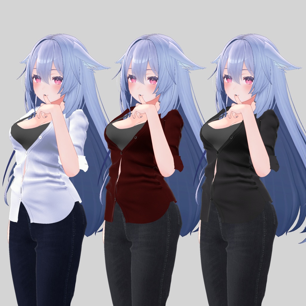 Casual_Iris【複数アバター対応】