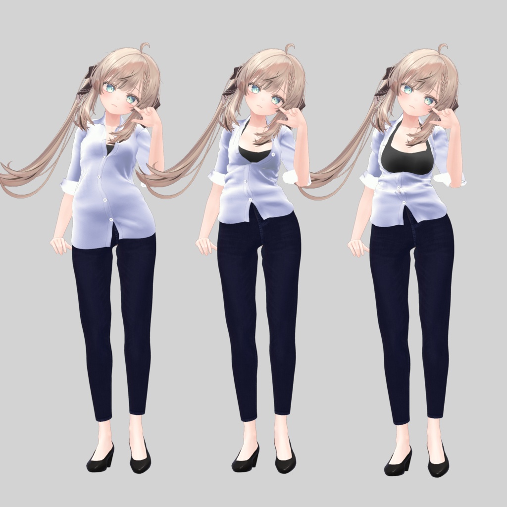 Casual_Iris【複数アバター対応】