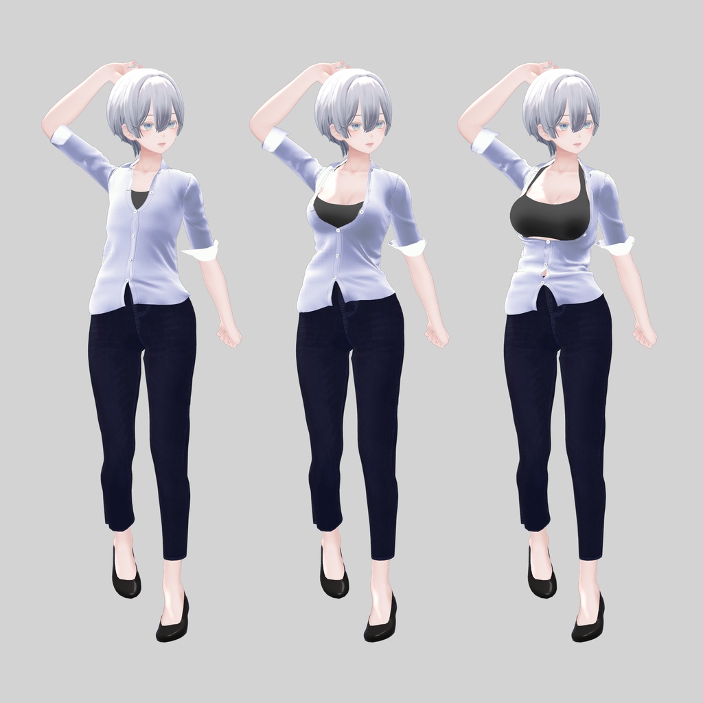 Casual_Iris【複数アバター対応】