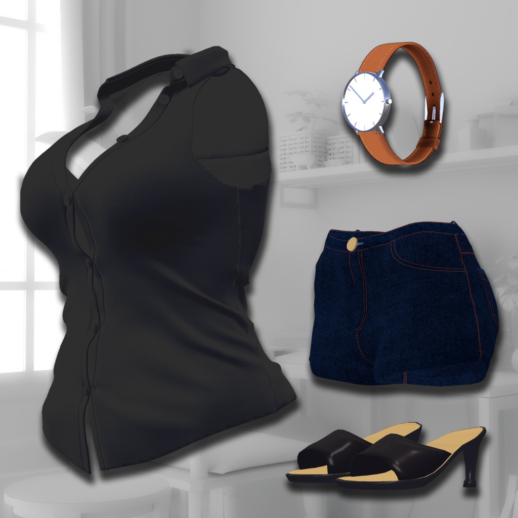 Casual_Iily【複数アバター対応】