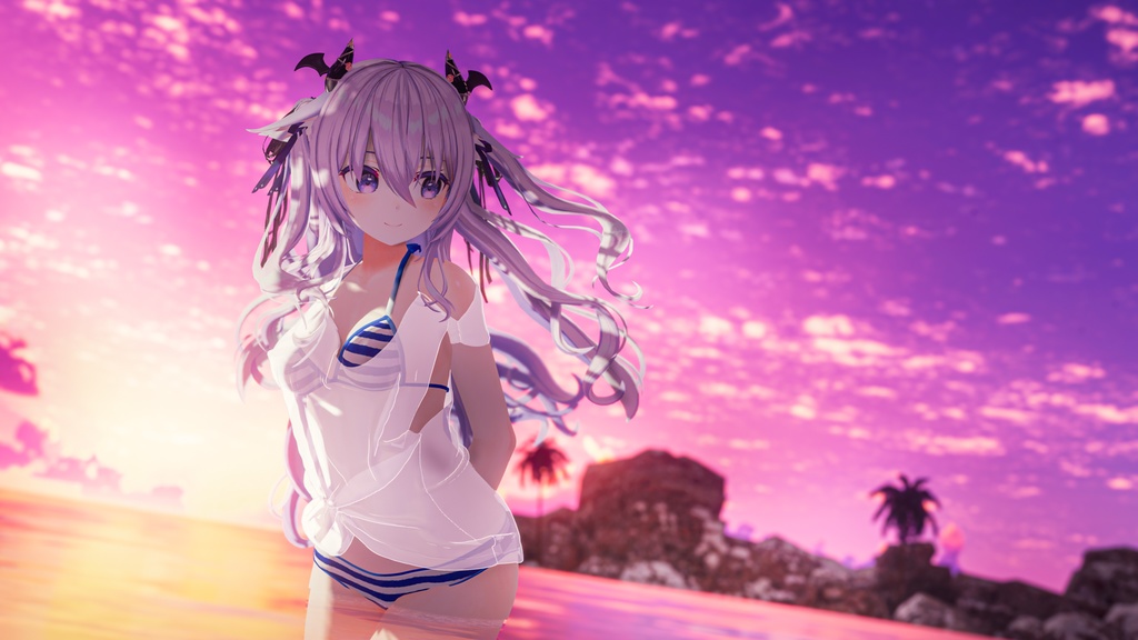 Patterned_Bikini【複数アバター対応】