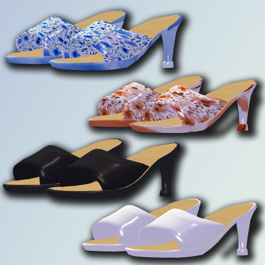 Patterned_Bikini【複数アバター対応】