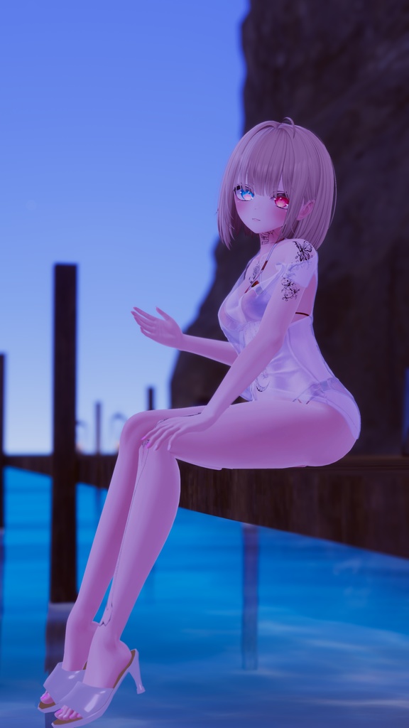 Patterned_Bikini【複数アバター対応】