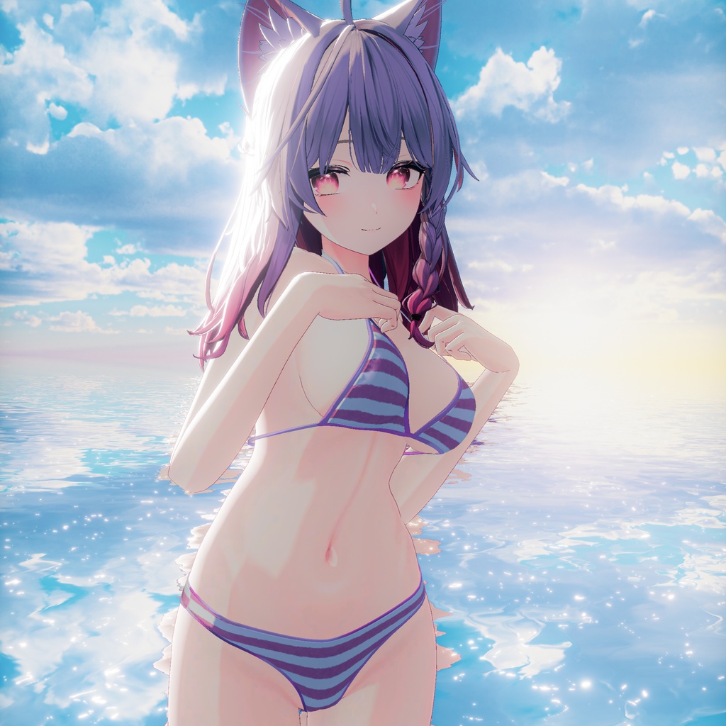 Patterned_Bikini【複数アバター対応】