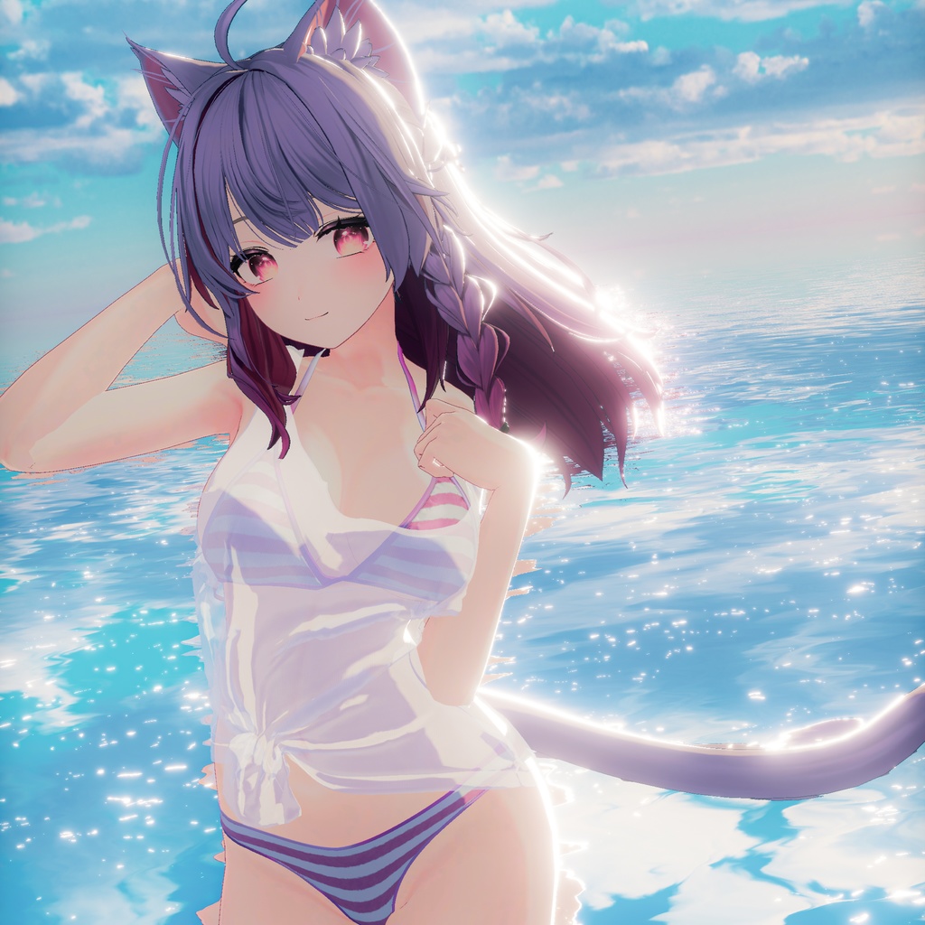 Patterned_Bikini【複数アバター対応】