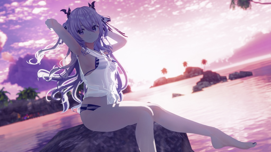 Patterned_Bikini【複数アバター対応】